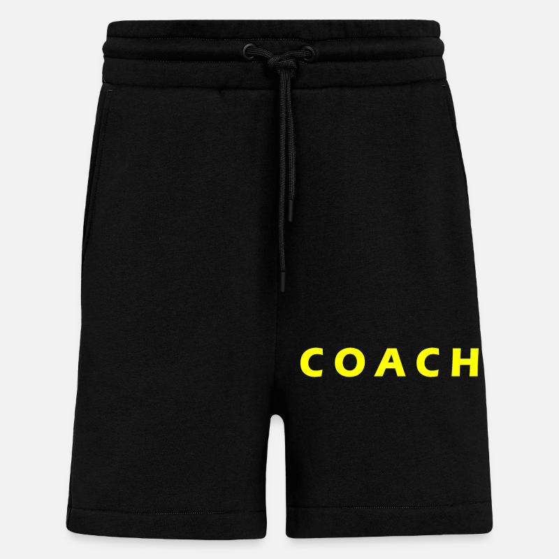 COACH - Short bio décontracté fabriqué en UE - SOLID BLACK