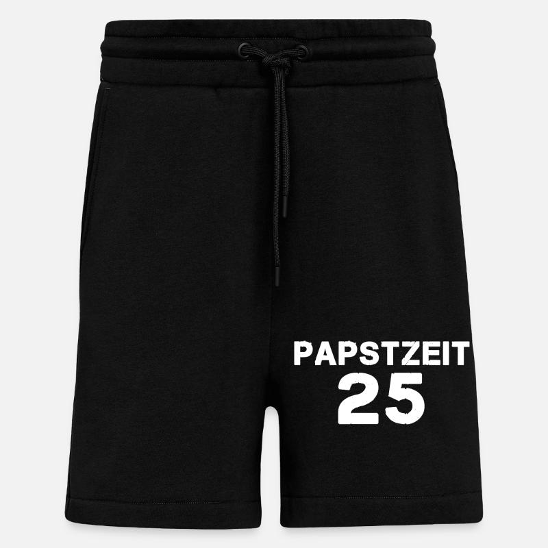 Papst 25 - Shorts - made by SPREAD - SOLID BLACK