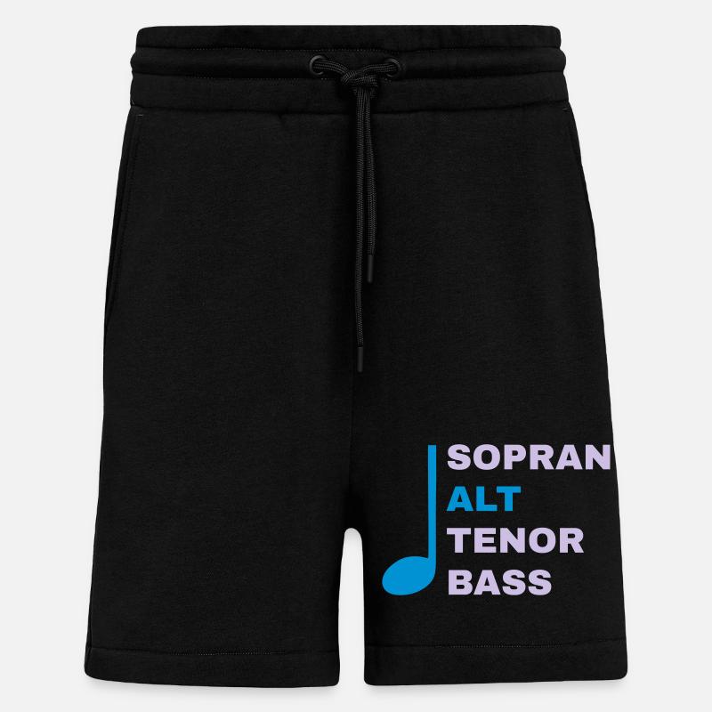 SATB mit Note - Alt - Shorts - made by SPREAD - SOLID BLACK