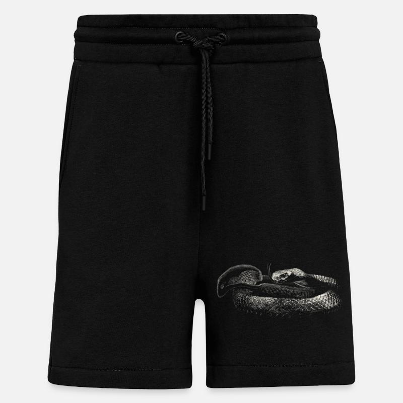 Schlange - Shorts - made by SPREAD - SOLID BLACK