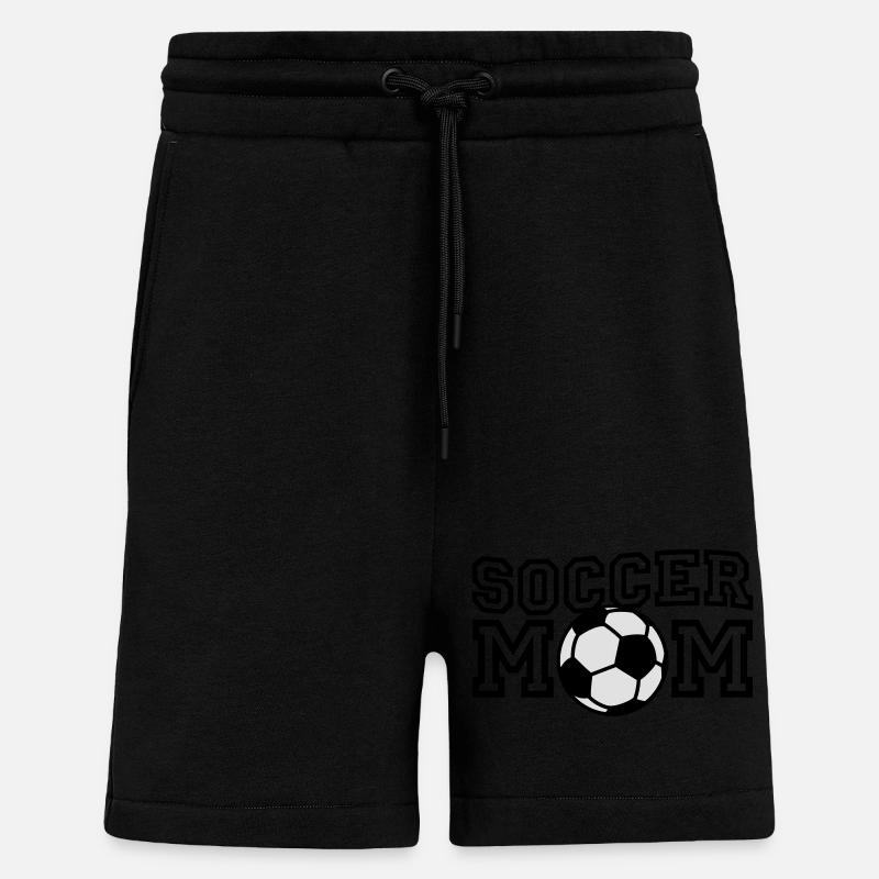 Soccer Mom - Shorts - made by SPREAD - SOLID BLACK