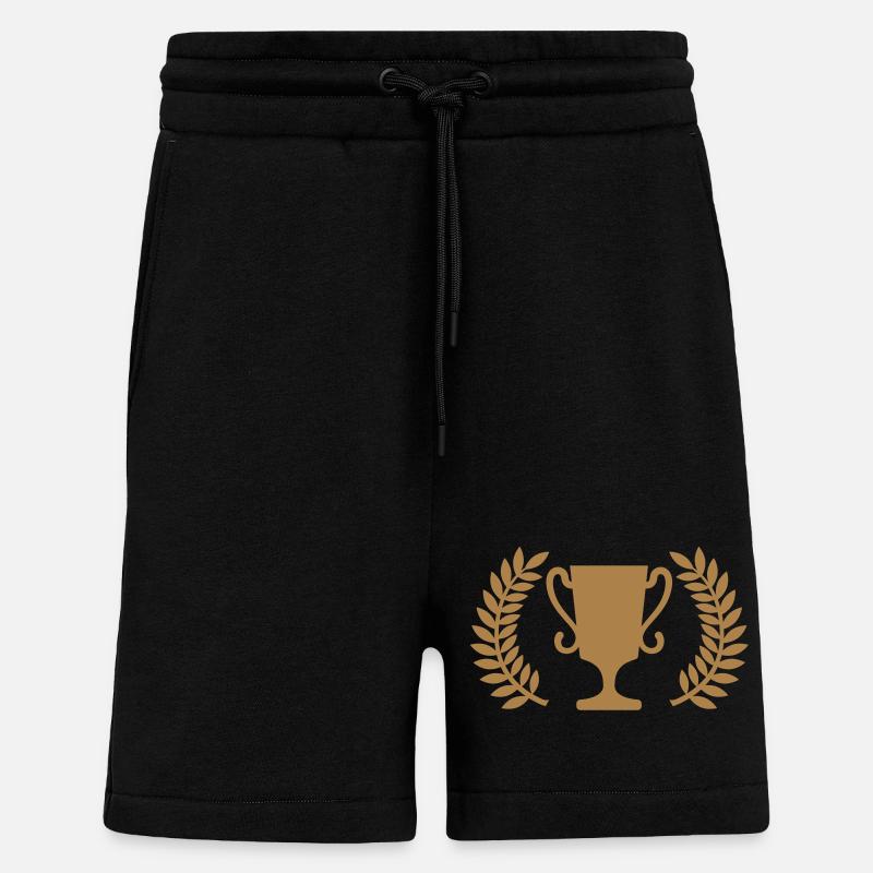 Pokal - Shorts - made by SPREAD - SOLID BLACK