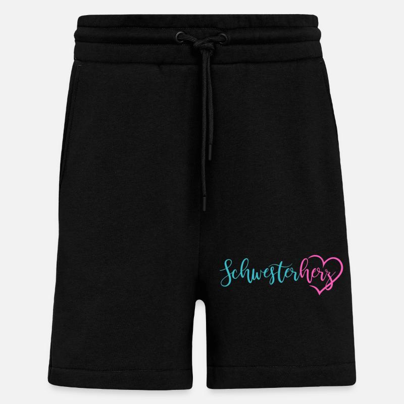 Schwesterherz - Shorts - made by SPREAD - SOLID BLACK