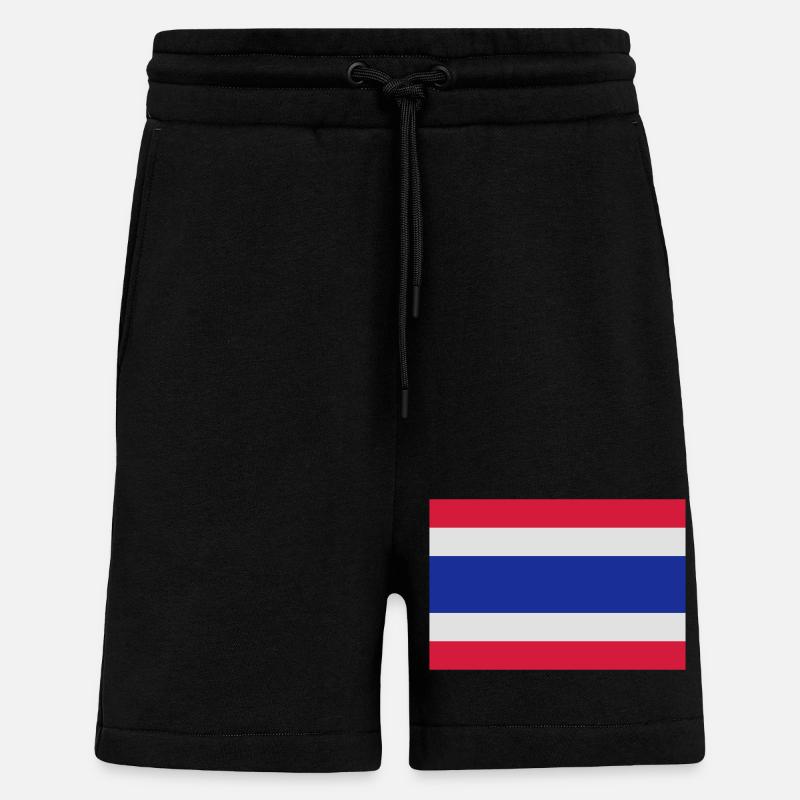 Thaiflagge - Shorts - made by SPREAD - SOLID BLACK
