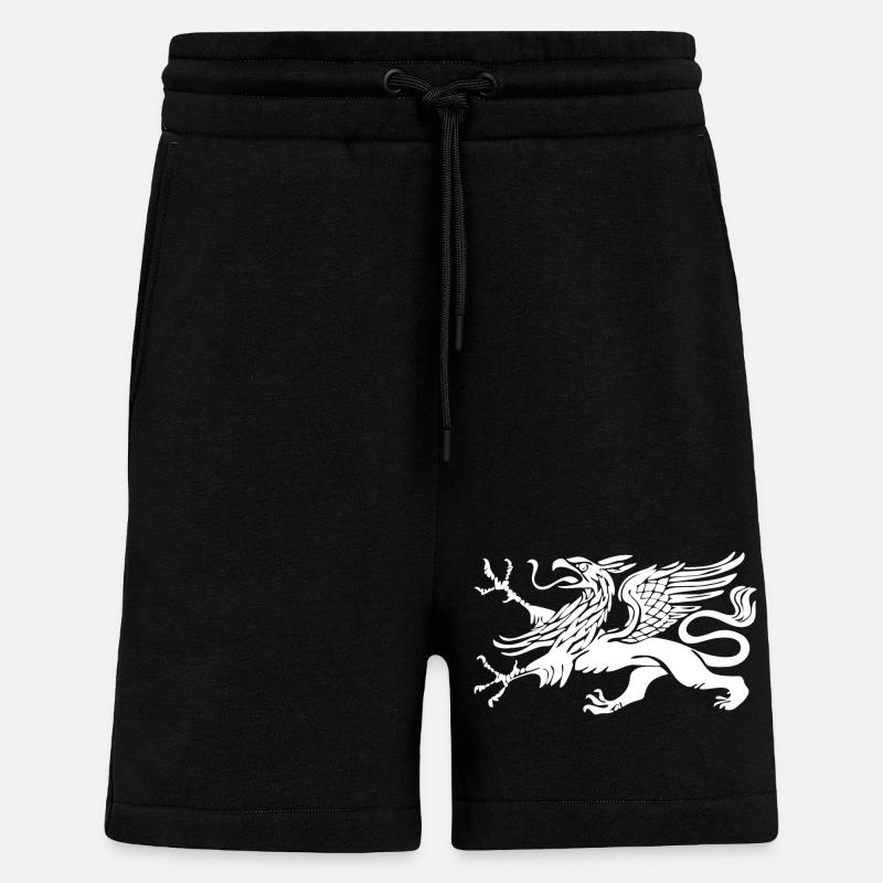 Rostock Griffin - Vogel Griffin - Short bio décontracté fabriqué en UE - SOLID BLACK