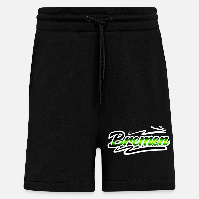Bremen - Shorts - made by SPREAD - SOLID BLACK