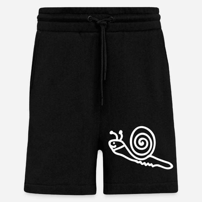 Schnecke - Shorts - made by SPREAD - SOLID BLACK