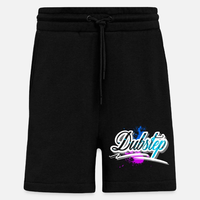 dubstep - Short bio décontracté fabriqué en UE - SOLID BLACK