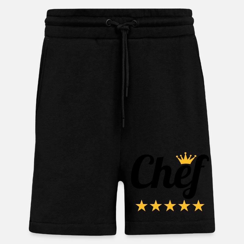 Chef - Shorts - made by SPREAD - SOLID BLACK