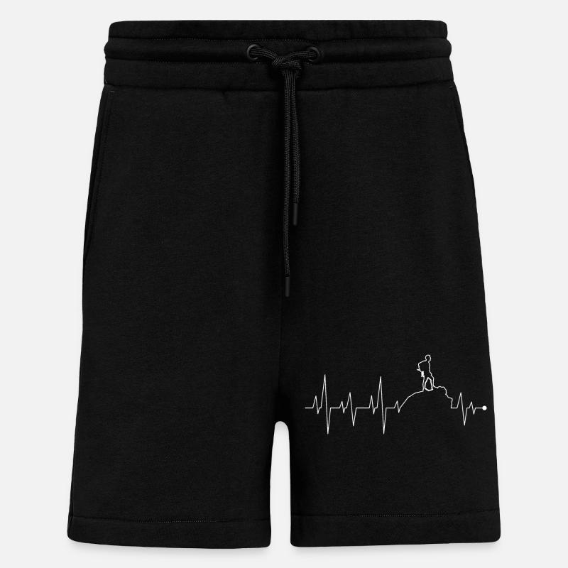 Explorateur Pulse de Falaise - Short bio décontracté fabriqué en UE - SOLID BLACK