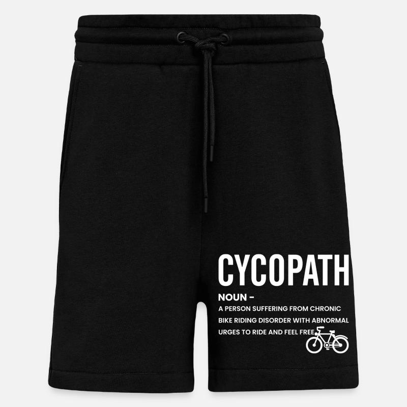 Radweg-Emblem-Tee - Shorts - made by SPREAD - SOLID BLACK