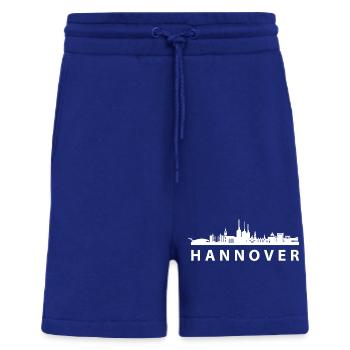 Hanover Skyline Silhouette design - Shorts - made by SPREAD - Iconic Blue - Front