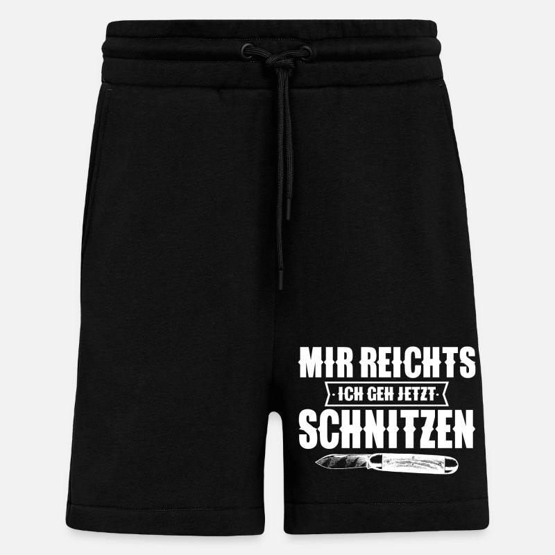 Schnitzen - Shorts - made by SPREAD - SOLID BLACK