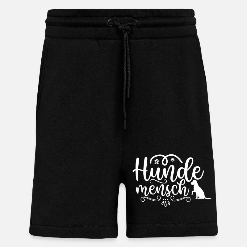 Hundemensch - Shorts - made by SPREAD - SOLID BLACK