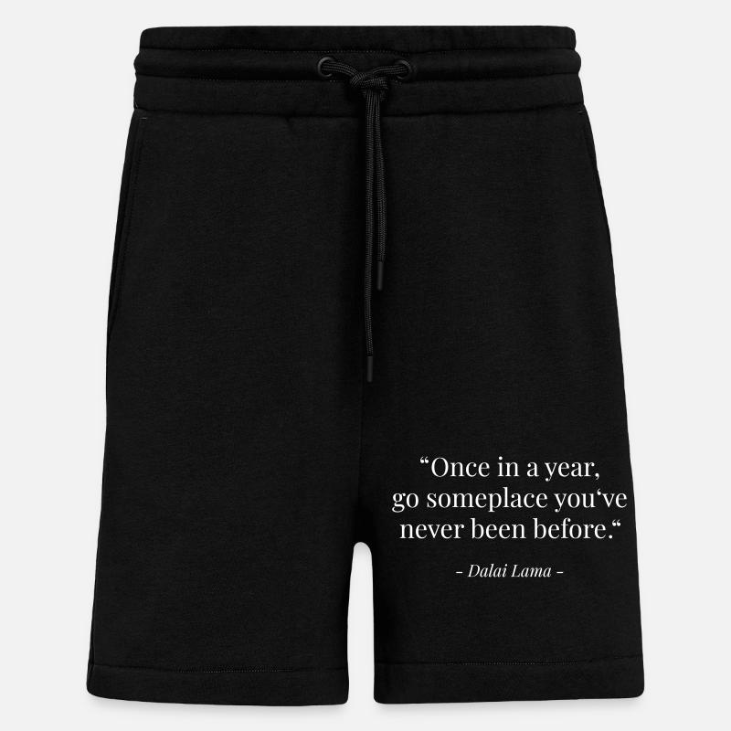 Travel - Shorts - made by SPREAD - SOLID BLACK