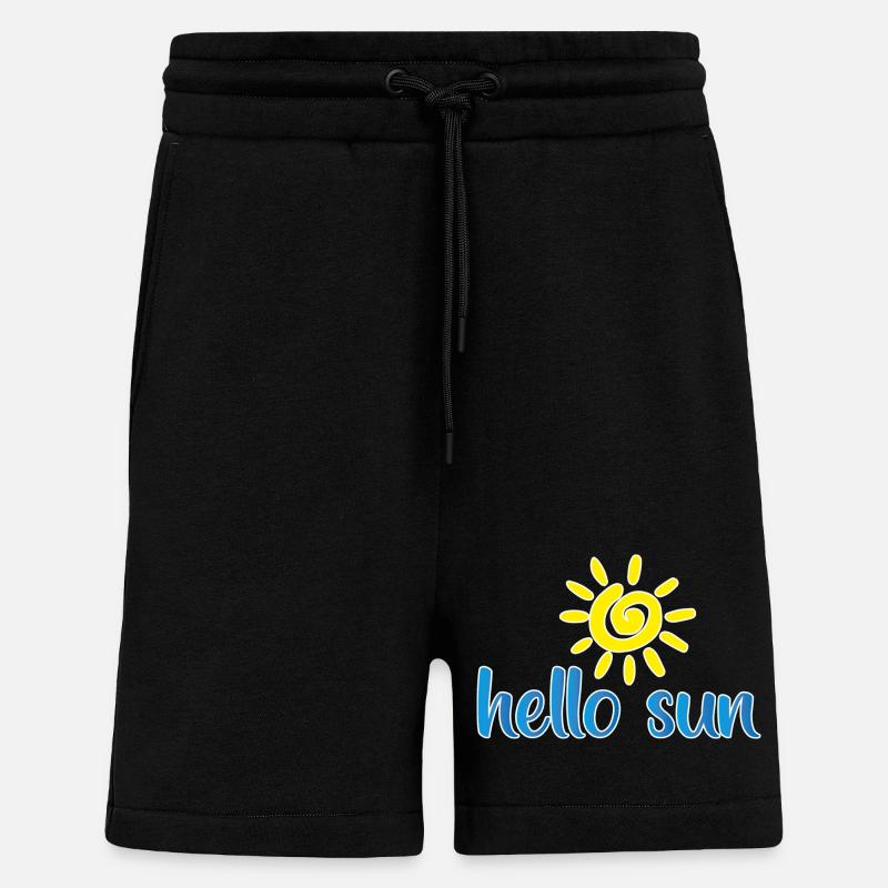 sun 01 - Shorts - made by SPREAD - SOLID BLACK