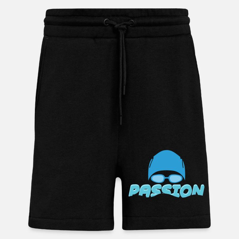 Nager - Short bio décontracté fabriqué en UE - SOLID BLACK