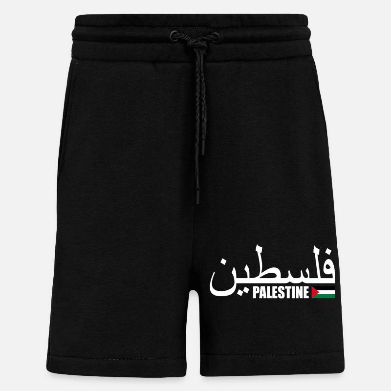 Palästina فلسطين - Shorts - made by SPREAD - SOLID BLACK