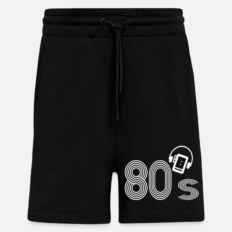 Die 80er Jahre - Shorts - made by SPREAD - SOLID BLACK