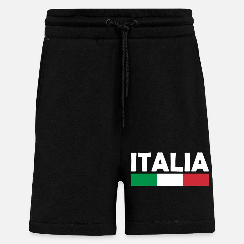 Italien - Shorts - made by SPREAD - SOLID BLACK