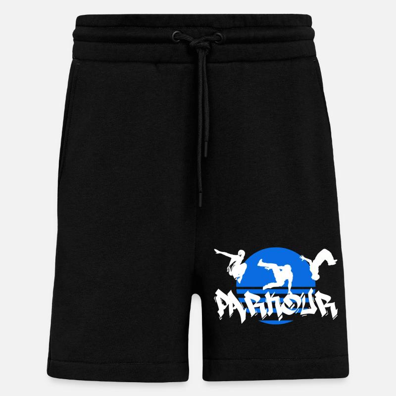 Parkour - Shorts - made by SPREAD - SOLID BLACK