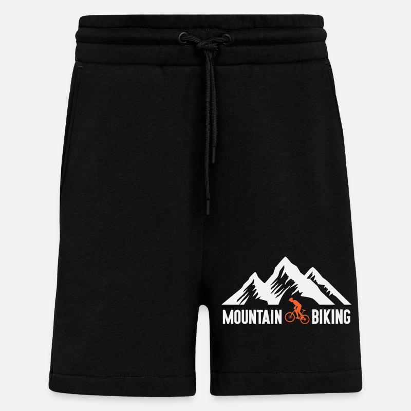 Mountainbiken - Shorts - made by SPREAD - SOLID BLACK
