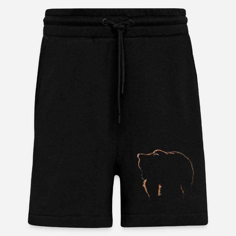 Bär - Shorts - made by SPREAD - SOLID BLACK