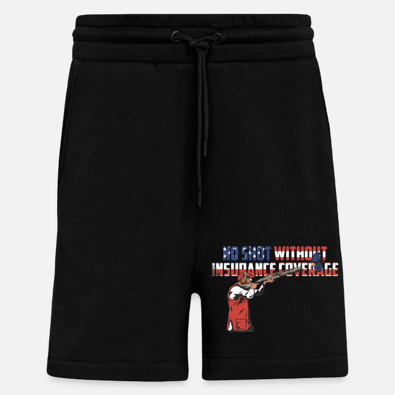 Tontaubenschießen - Shorts - made by SPREAD - SOLID BLACK