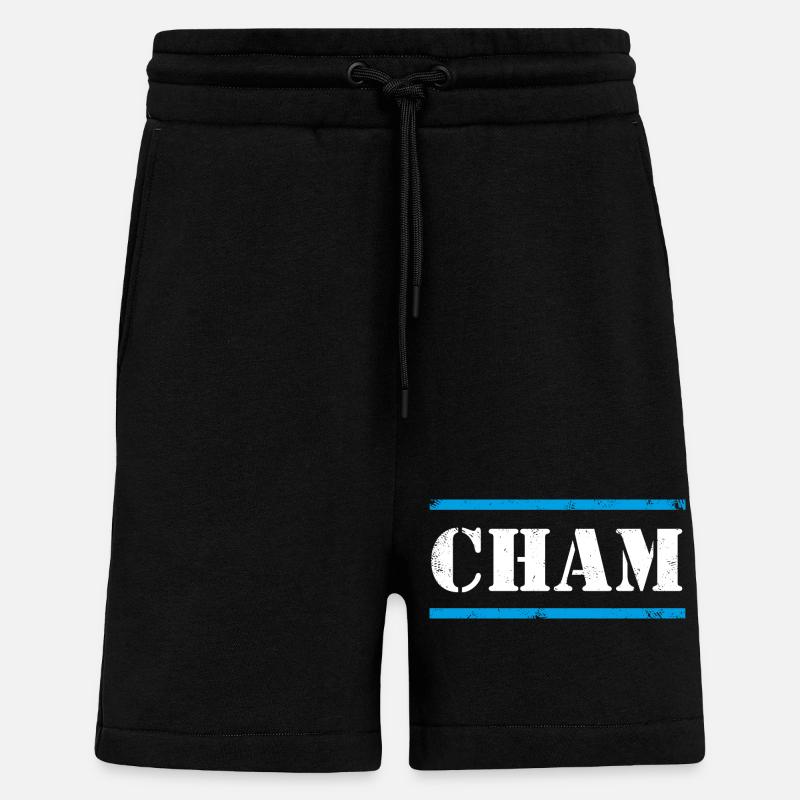 Cham - Shorts - made by SPREAD - SOLID BLACK