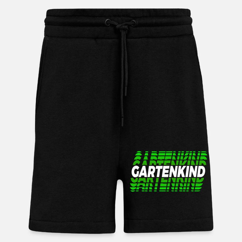 Gartenkind Design - Shorts - made by SPREAD - SOLID BLACK