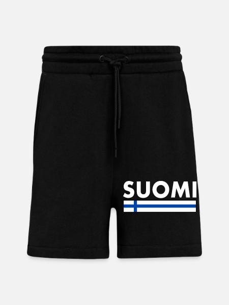 Suomi - Shorts - made by SPREAD - SOLID BLACK
