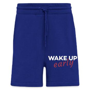 Wake up early - Shorts - made by SPREAD - Iconic Blue - Front