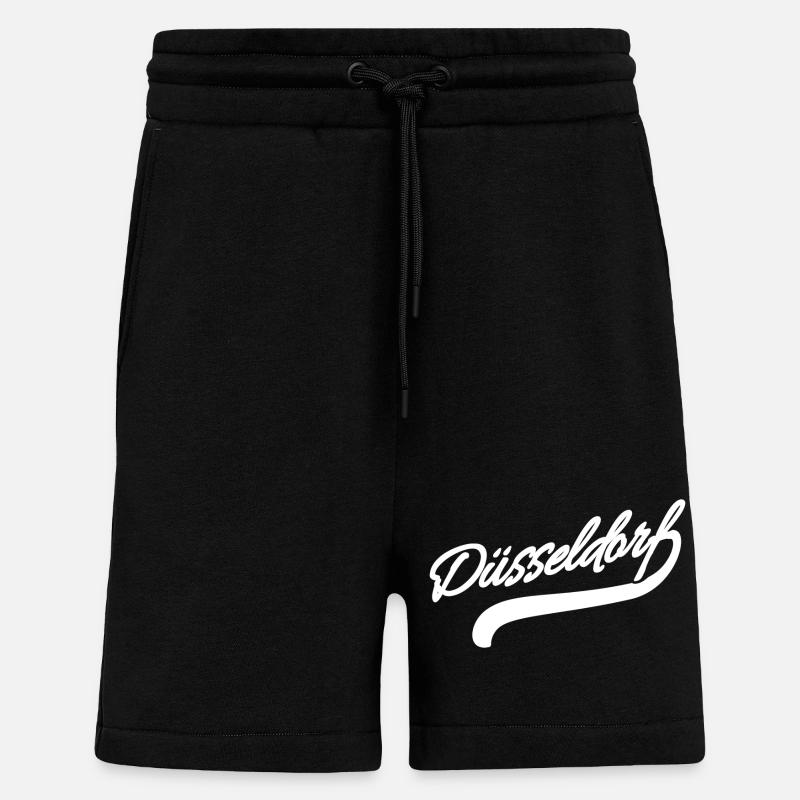 Düsseldorf Retro - Shorts - made by SPREAD - SOLID BLACK