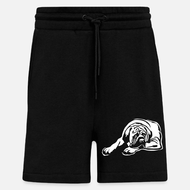 Deutsch Mastiff "Black Edition" - Shorts - made by SPREAD - SOLID BLACK