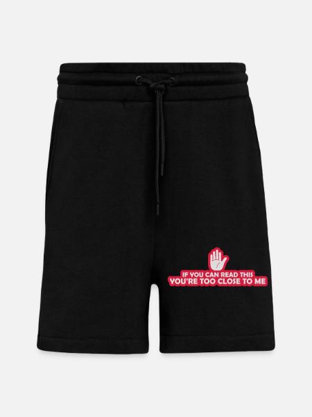 too close to me - Shorts - made by SPREAD - SOLID BLACK