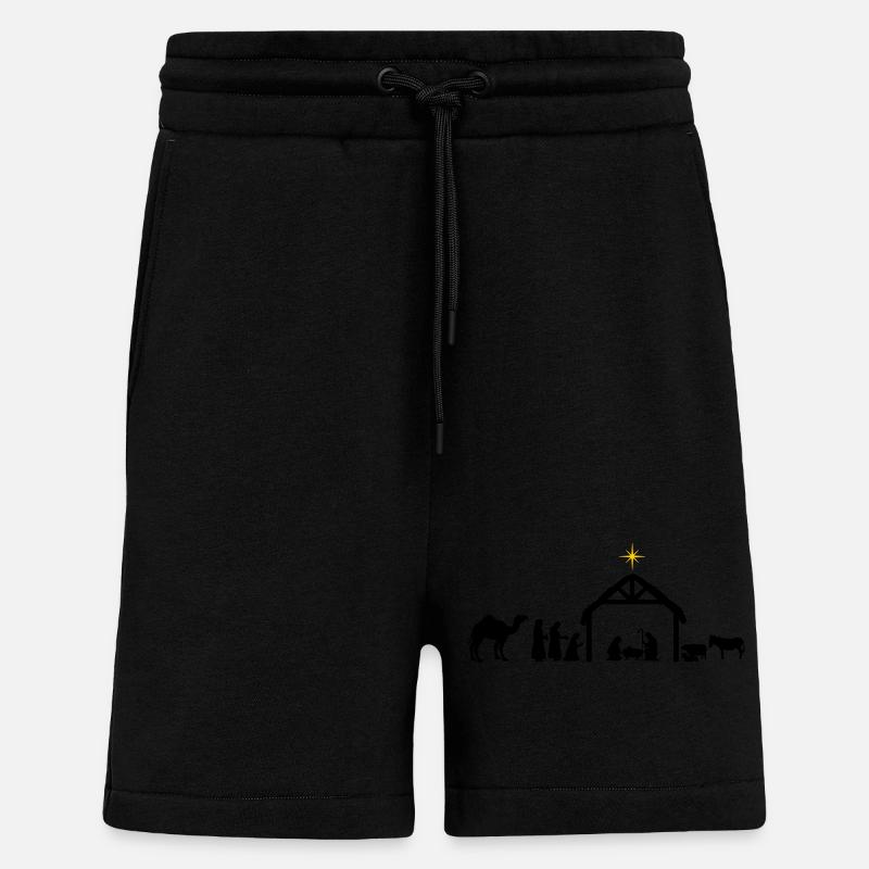Krippe - Shorts - made by SPREAD - SOLID BLACK