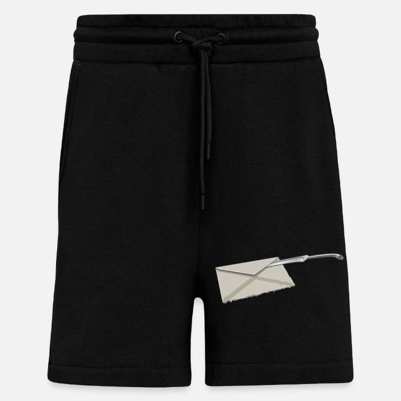 letter opener | Brieföffner - Shorts - made by SPREAD - SOLID BLACK