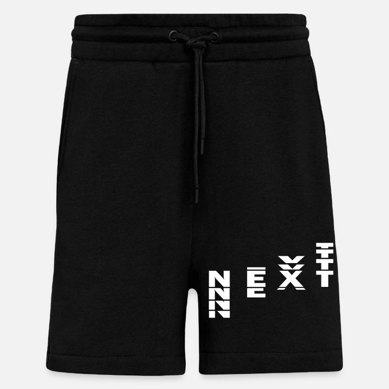 PROCHAIN - Short bio décontracté fabriqué en UE - SOLID BLACK