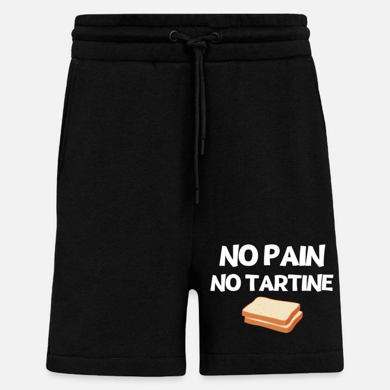 baker, baker, bakery - Shorts - made by SPREAD - SOLID BLACK