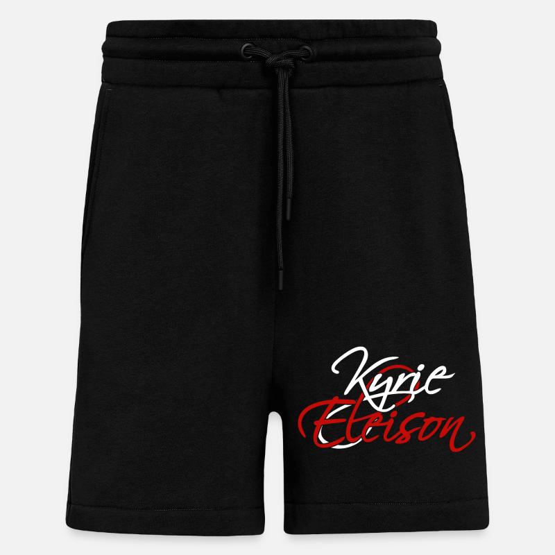 Kyrie Eleison (dunkel) - Shorts - made by SPREAD - SOLID BLACK