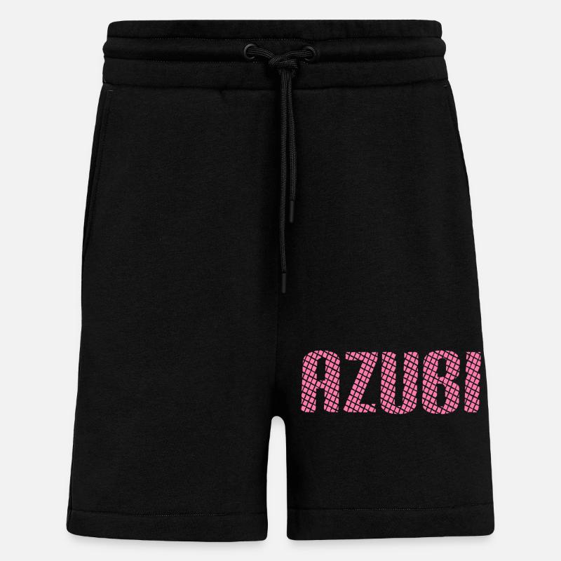 Azubi Tshirt 6 23 rosa - Shorts - made by SPREAD - SOLID BLACK