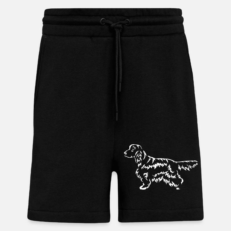 Cocker Spaniel « Black Edition » - Short bio décontracté fabriqué en UE - SOLID BLACK