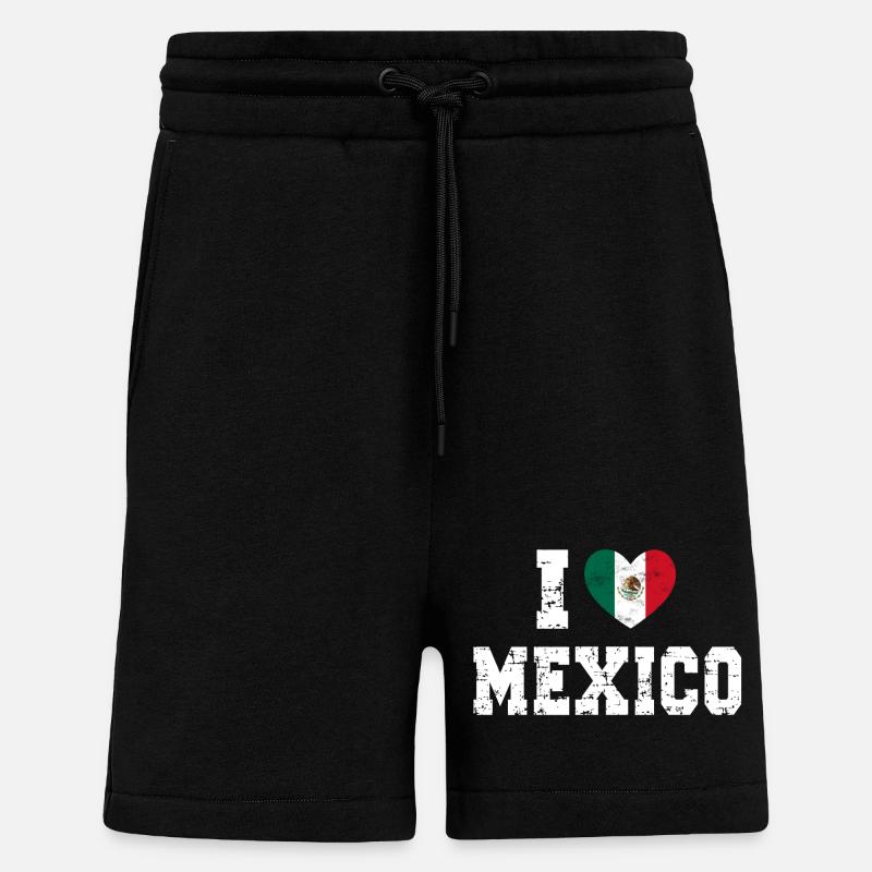 Mexiko - Shorts - made by SPREAD - SOLID BLACK