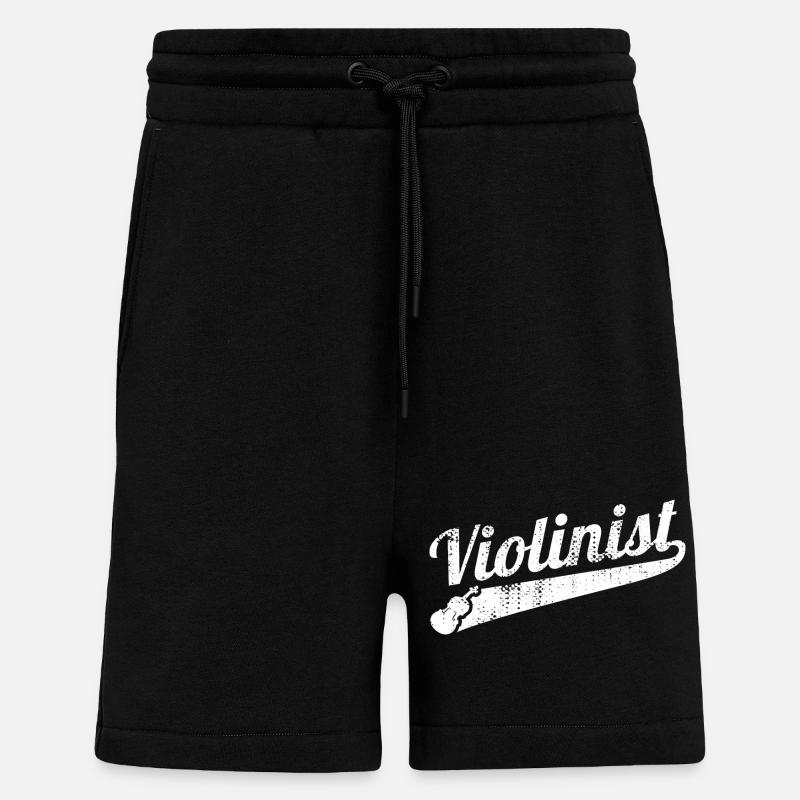 Lustiger Violinist - Shorts - made by SPREAD - SOLID BLACK