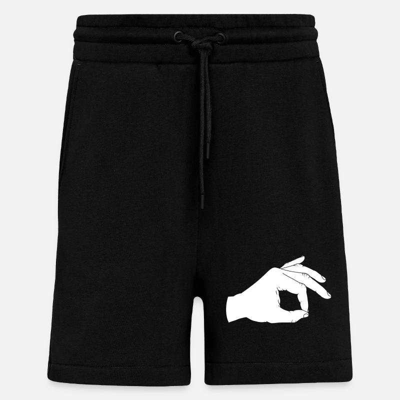 Have a look inside - Shorts - made by SPREAD - SOLID BLACK