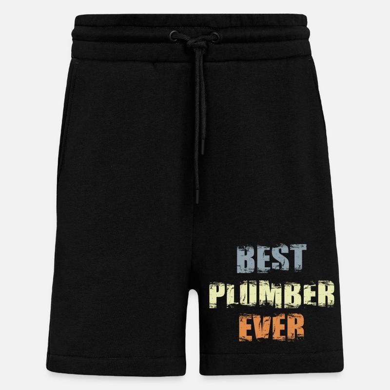Bester Klempner - Shorts - made by SPREAD - SOLID BLACK