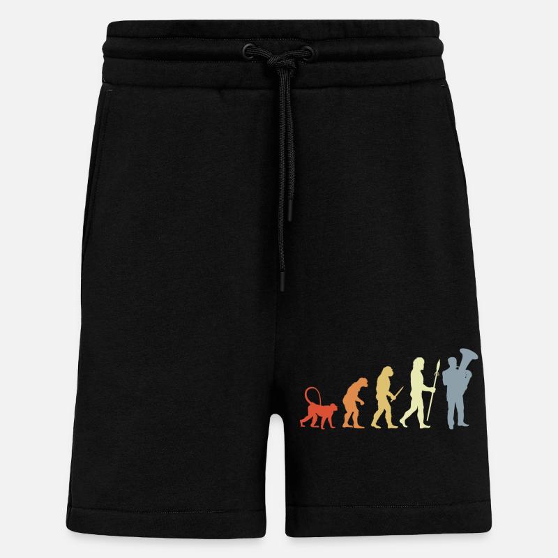 Tubist Evolution - Shorts - made by SPREAD - SOLID BLACK