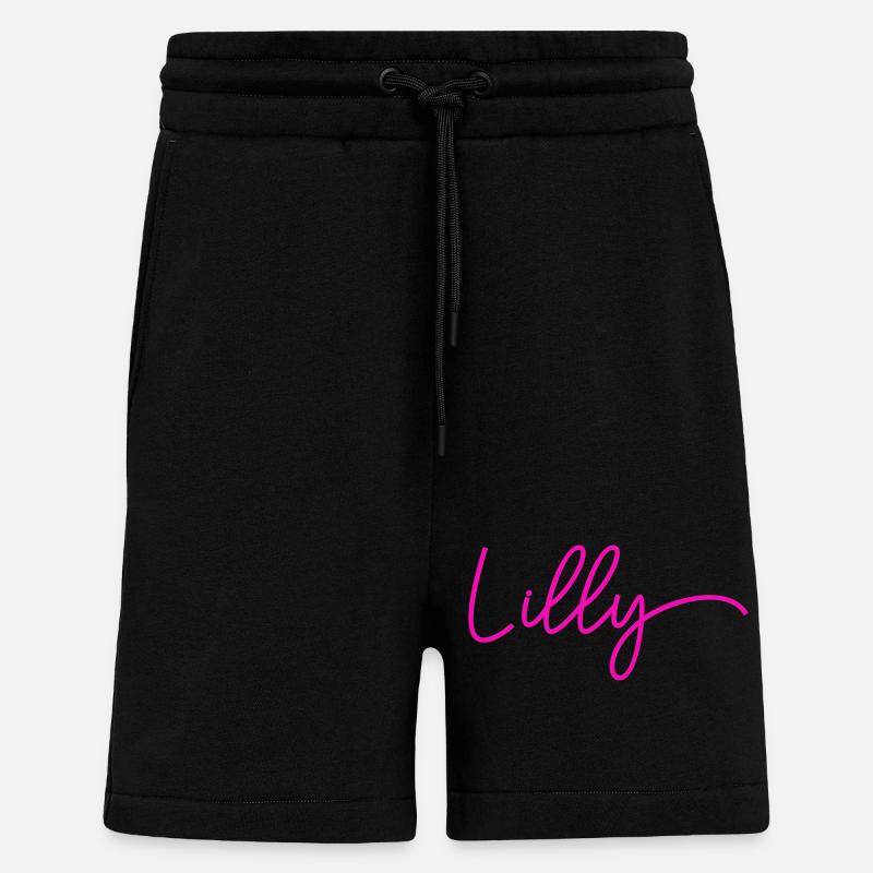 Lilly - Short bio décontracté fabriqué en UE - SOLID BLACK