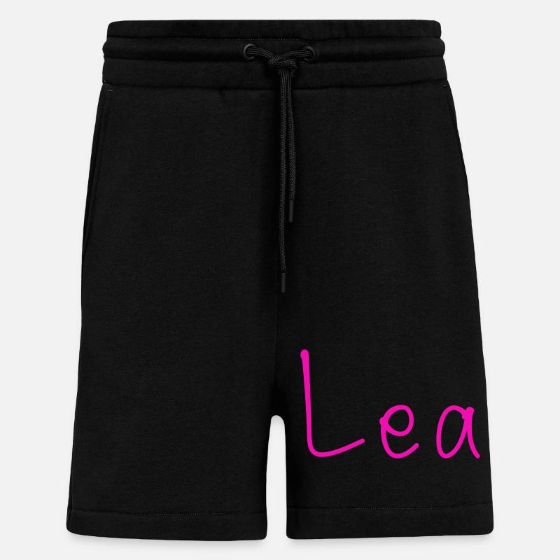 Léa - Short bio décontracté fabriqué en UE - SOLID BLACK