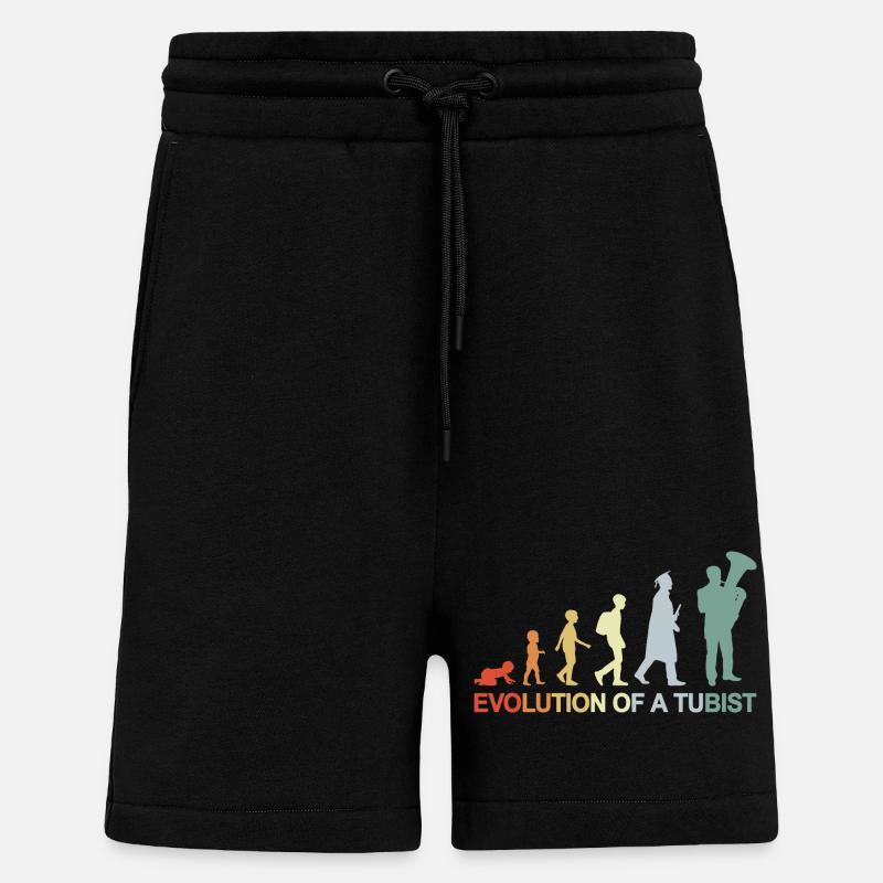 Entwicklung eines Tubisten - Shorts - made by SPREAD - SOLID BLACK